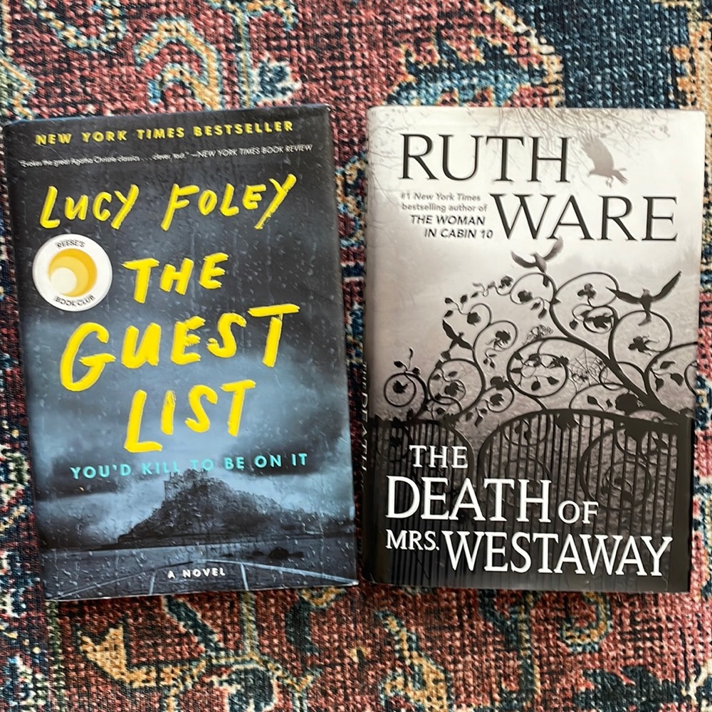 The Guest List and The Death of Mrs Westaway Hardcover